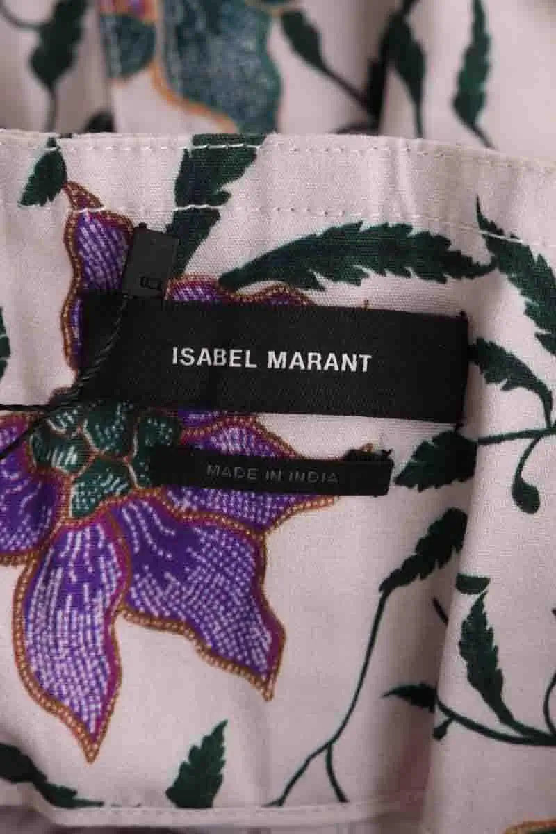 Mini jupe Isabel Marant Roani Multicolore en Coton