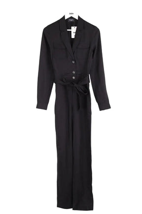 Combinaison The Kooples Noir en Synthétique, taille S - Seconde Main