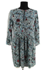 Robe Zadig & Voltaire Bleu en Viscose, taille S - Seconde Main