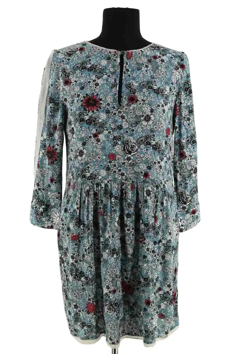 Robe Zadig & Voltaire Bleu en Viscose, taille S - Seconde Main