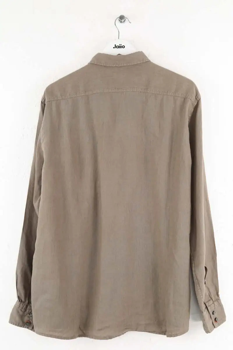 Chemise Boss Gris en Lin