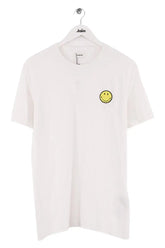 T-shirt Sandro Blanc en Coton, taille M - Seconde Main