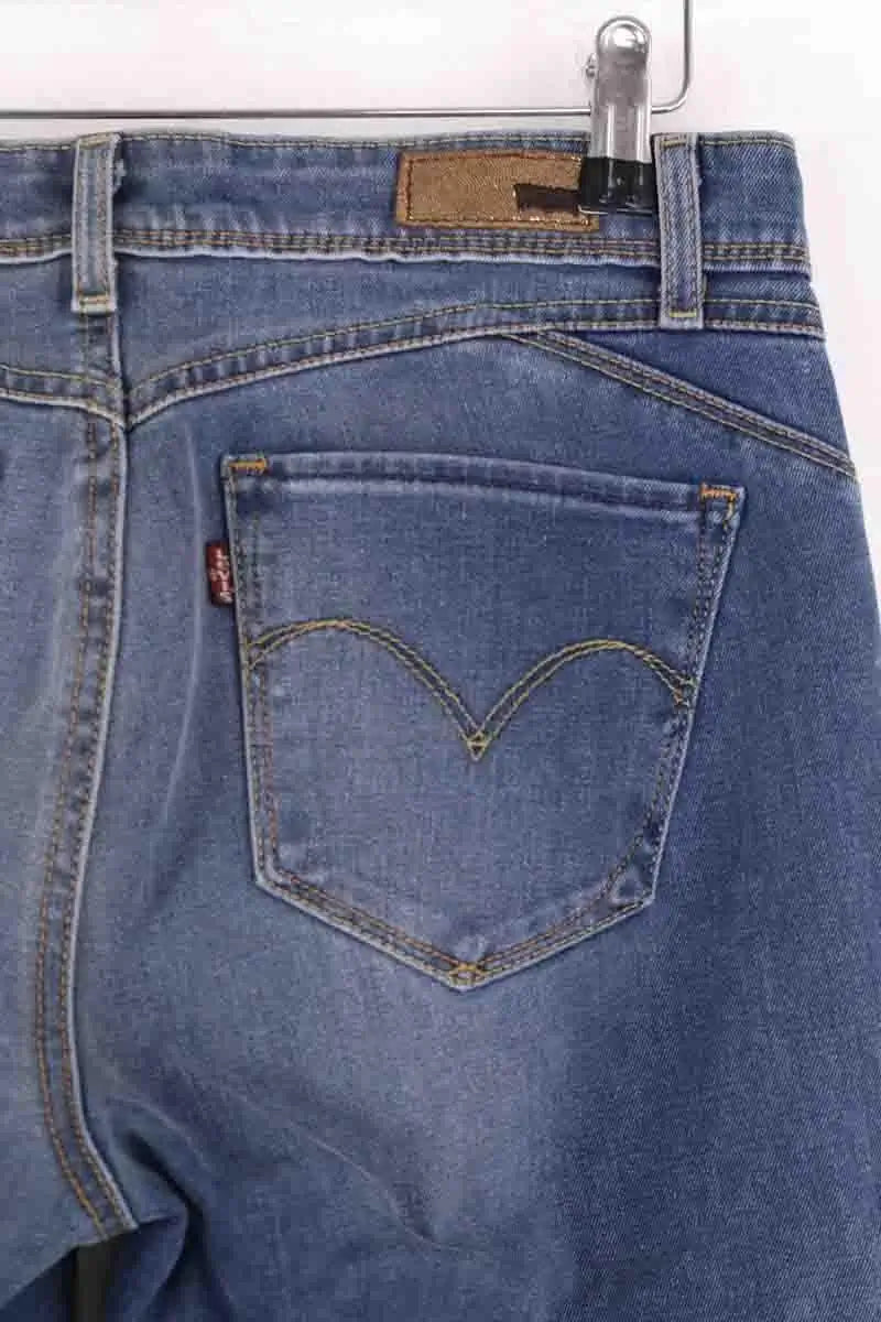 Jean slim Levi's Bleu en Coton