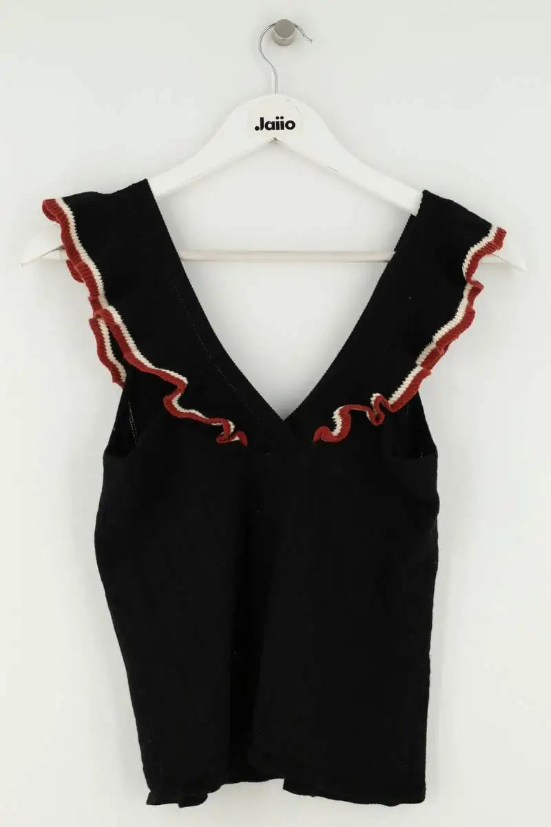 Top sans manche Mother Noir en Coton