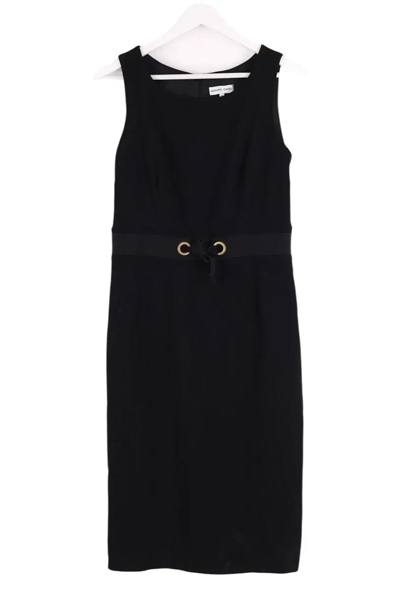 Robe Gerard Darel Noir en Laine, taille L - Seconde Main