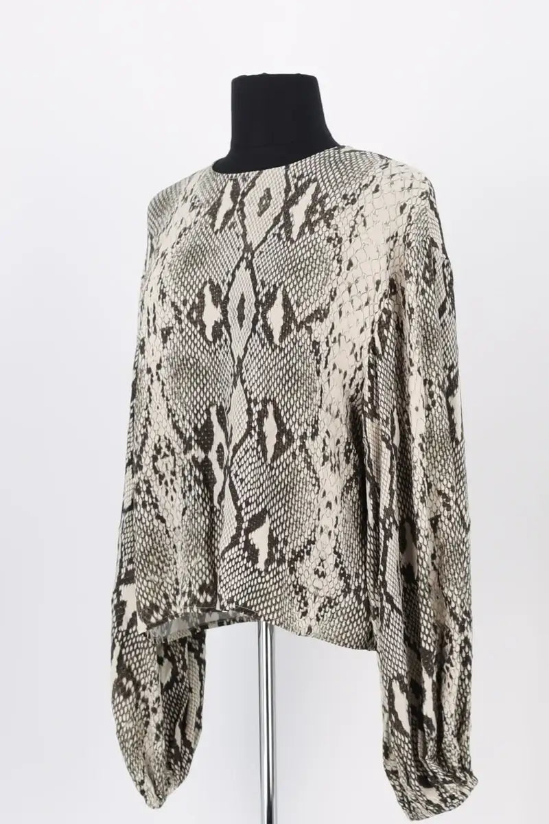 Blouse Essentiel Antwerp Beige en Viscose