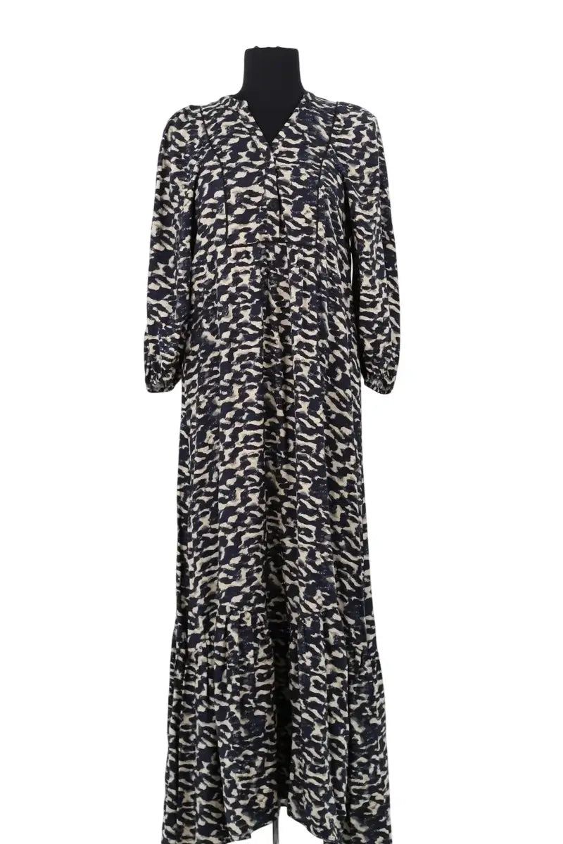 Robe Ba&Sh Marine en Viscose, taille XS - Seconde Main