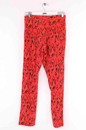 Pantalon droit Antik Batik Orange en Soie