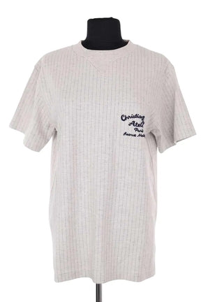 T-shirt Dior Gris en Laine, taille XXS - Seconde Main