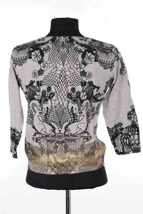 Cardigan Pinko Gris en Viscose