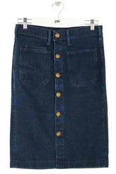 Jupe Ralph Lauren Bleu en Coton, taille M - Seconde Main