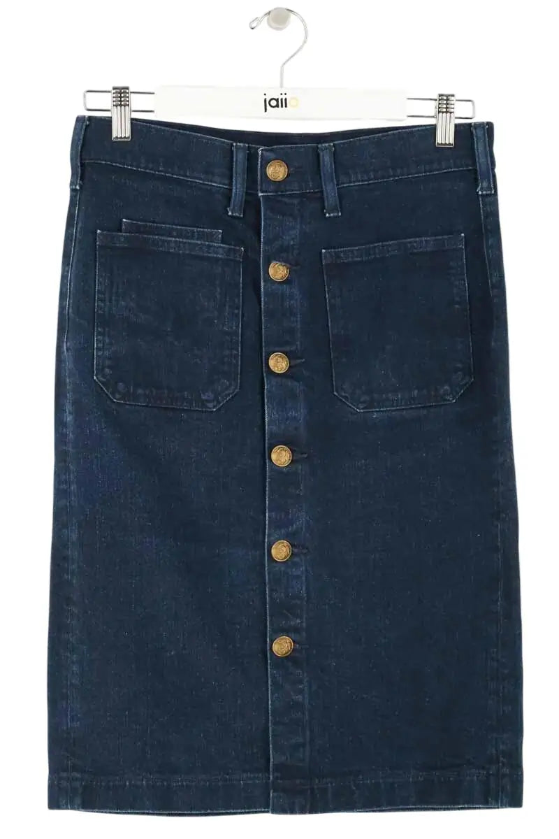 Jupe Ralph Lauren Bleu en Coton, taille M - Seconde Main