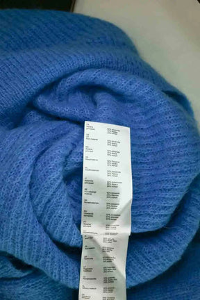Pull Maje Bleu en Laine