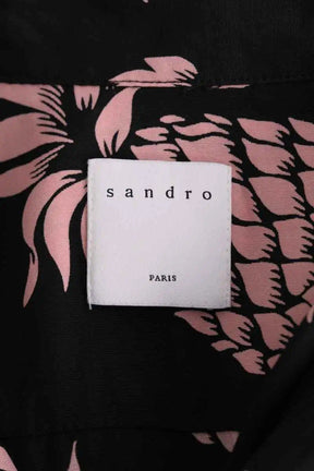 Chemise Sandro Noir en Viscose
