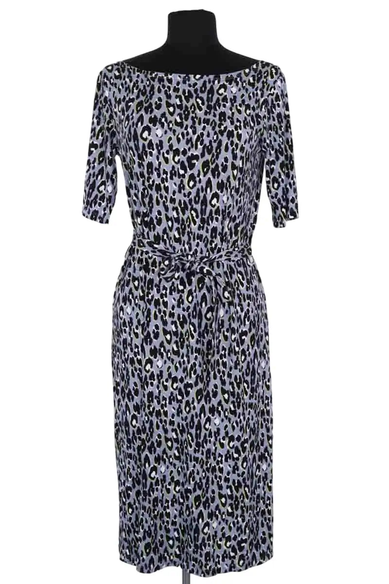 Robe Agnès B. Bleu en Viscose, taille M - Seconde Main