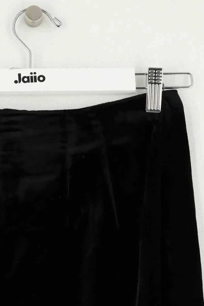Pantalon Maje Noir en Viscose
