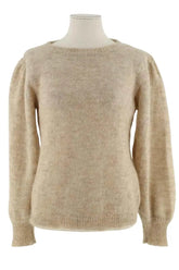 Pull Masscob Beige en Laine, taille S - Seconde Main