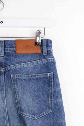 Jean bootcut Chloé Bleu en Coton