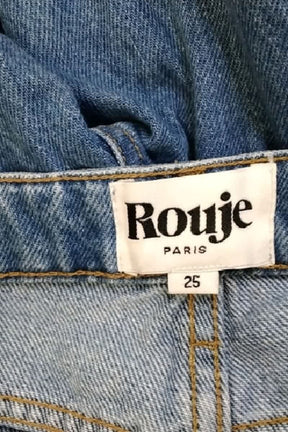 Jean bootcut Rouje  Bleu