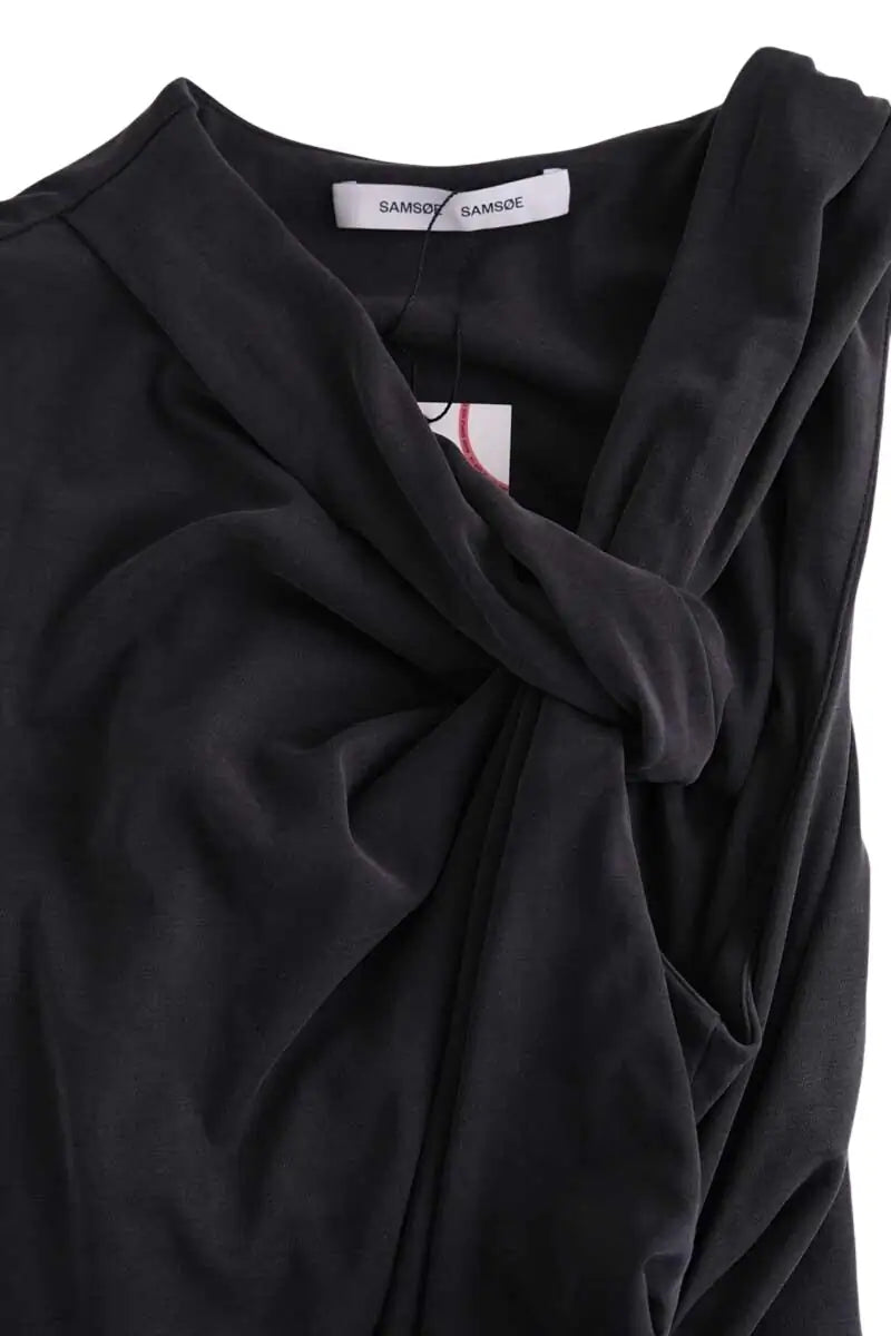 Robe Samsoe Samsoe Anthracite en Synthétique, taille M - Seconde Main