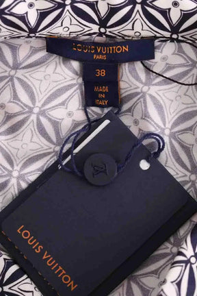 Chemise Louis Vuitton Noir en Soie