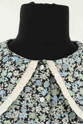 Chemise Maje Bleu en Coton