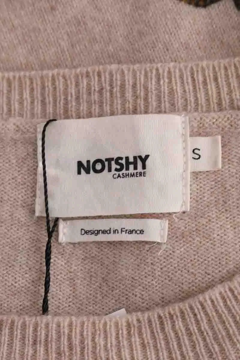 Pull Notshy Beige en Cachemire