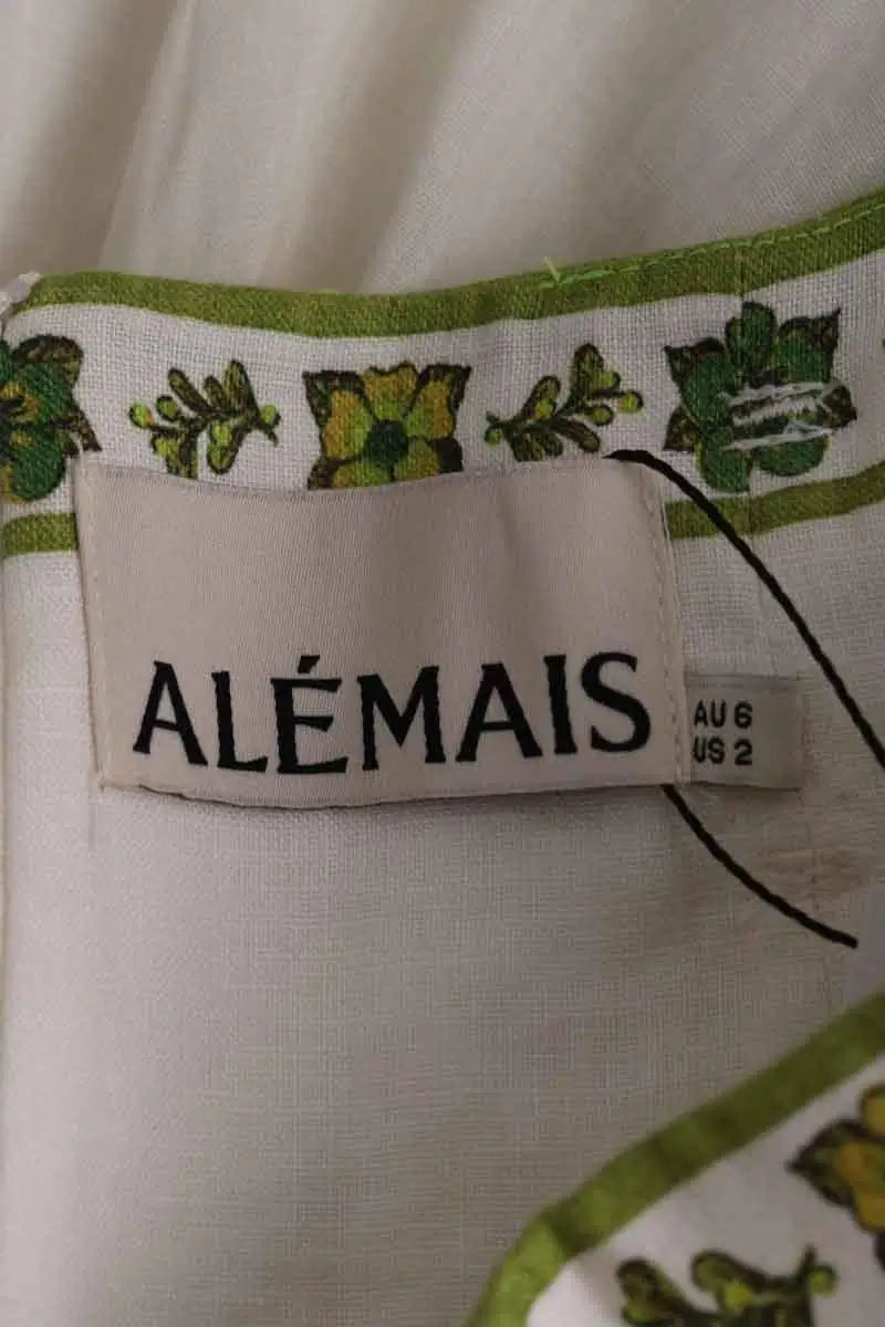 Jupe Alemais Blanc en Lin