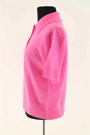 Pull Des Petits Hauts Cowboy Rose en Laine