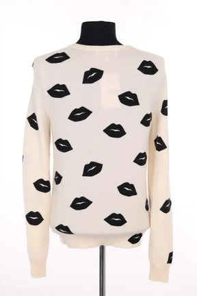 Cardigan Eric Bompard Ecru en Cachemire