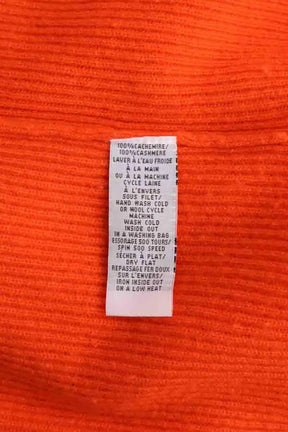 Pull Eric Bompard Orange en Cachemire
