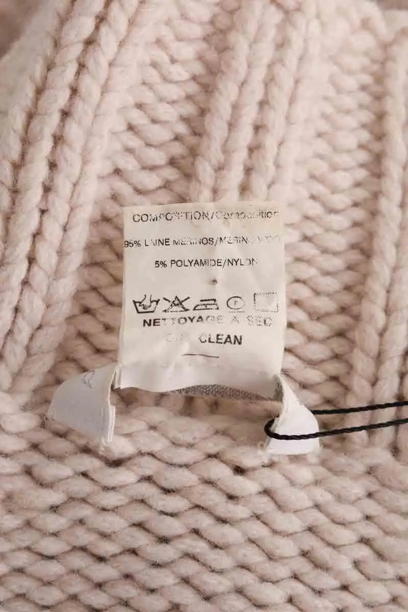Pull Paco Rabanne Ecru en Laine