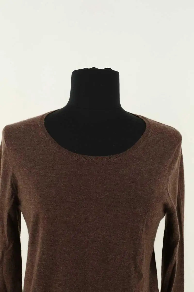 Pull Eric Bompard Marron en Cachemire