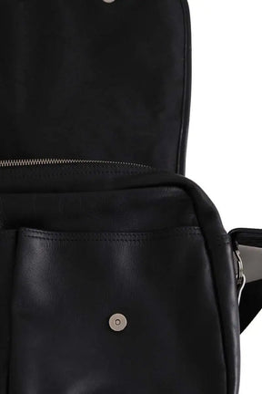 Cartable Longchamp Noir en Cuir
