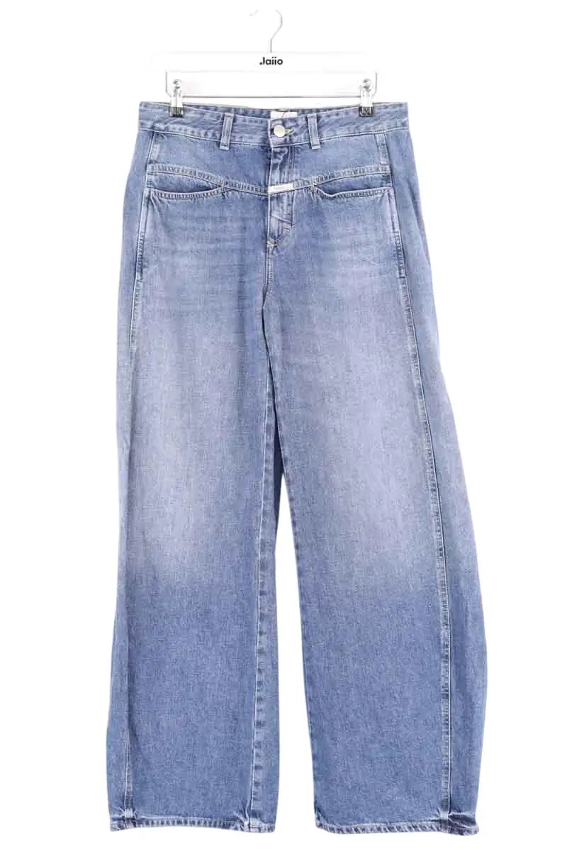 Jean large Closed Bleu en Coton, taille M - Seconde Main