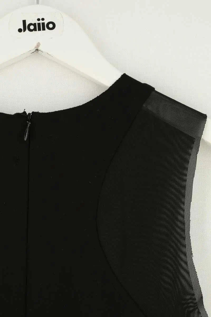 Robe Maje Noir en Viscose