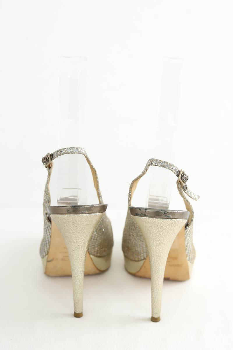Talons Jimmy Choo  Doré