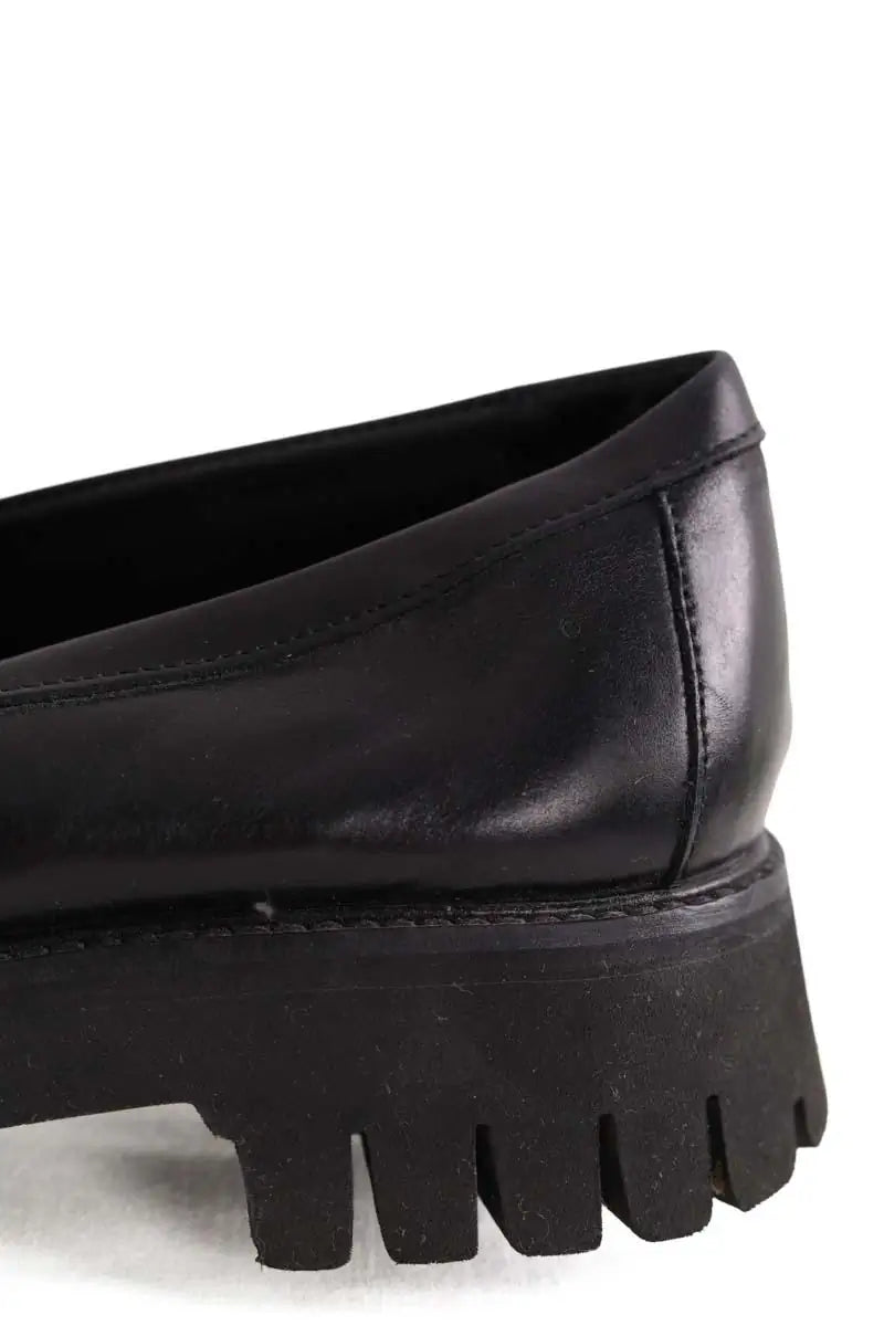 Mocassins Maje Noir en Cuir