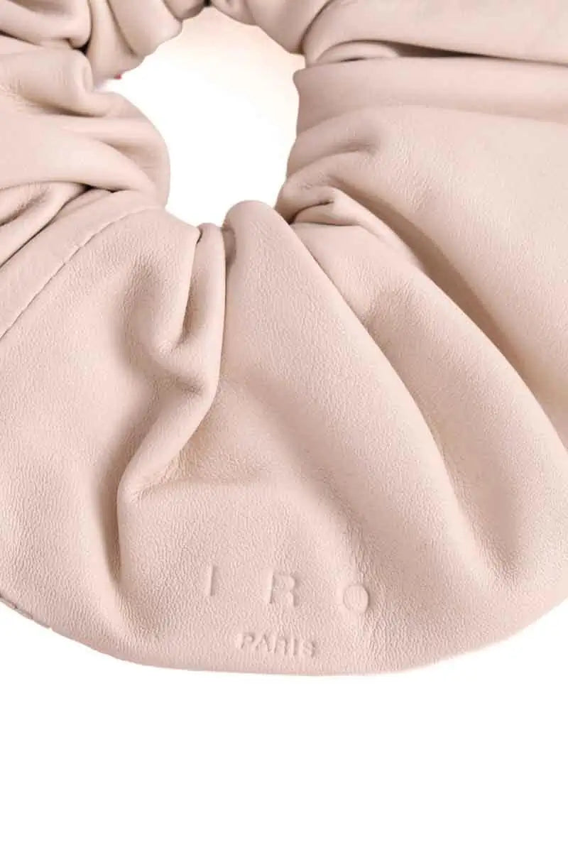 Chouchou Iro Beige en Cuir