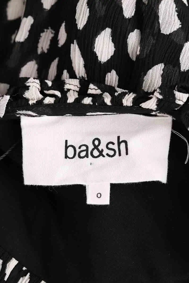 Blouse Ba&Sh Noir en Viscose