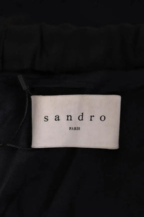 Manteau Sandro Bleu en Laine