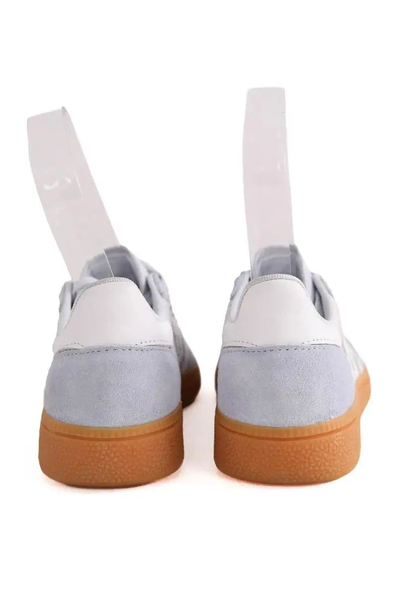 Baskets Adidas Bleu en Tissu