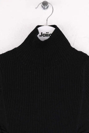 Top Paule Ka Noir en Laine
