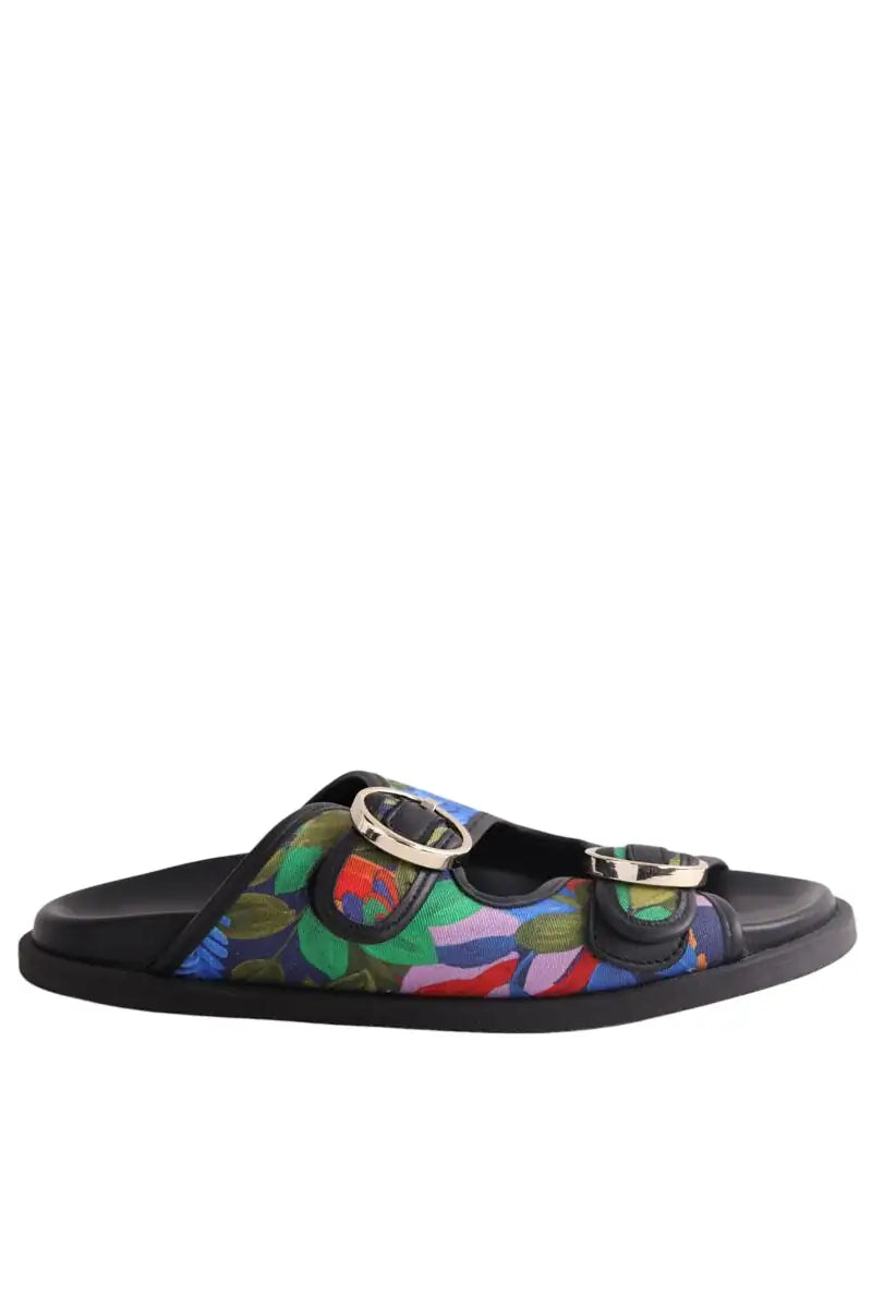 Sandales Momoni Multicolore en Cuir, taille 38 - Seconde Main