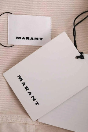 Surchemise Isabel Marant Tailly Beige en Coton