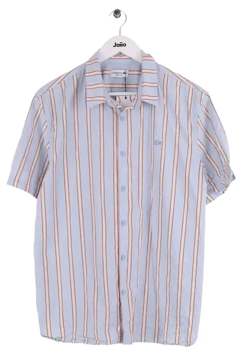 Chemise Lacoste Bleu en Coton, taille L - Seconde Main
