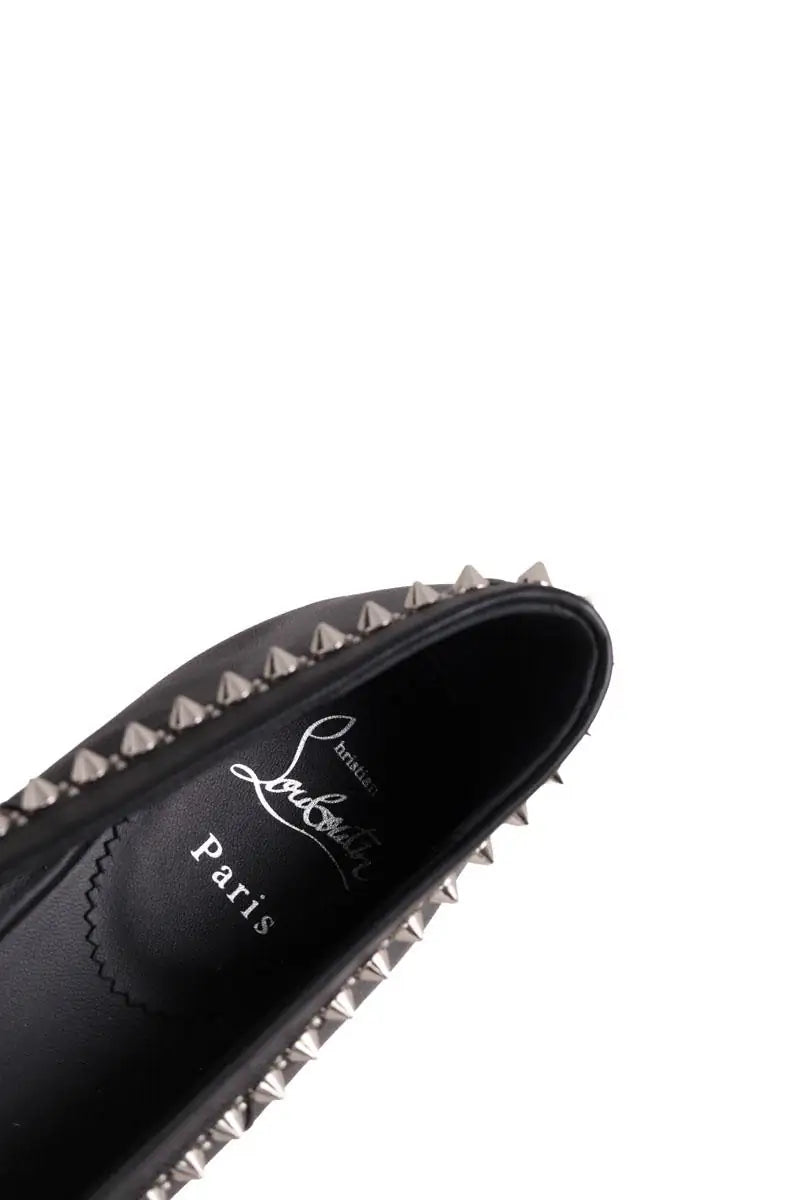Ballerines Christian Louboutin Noir en Cuir
