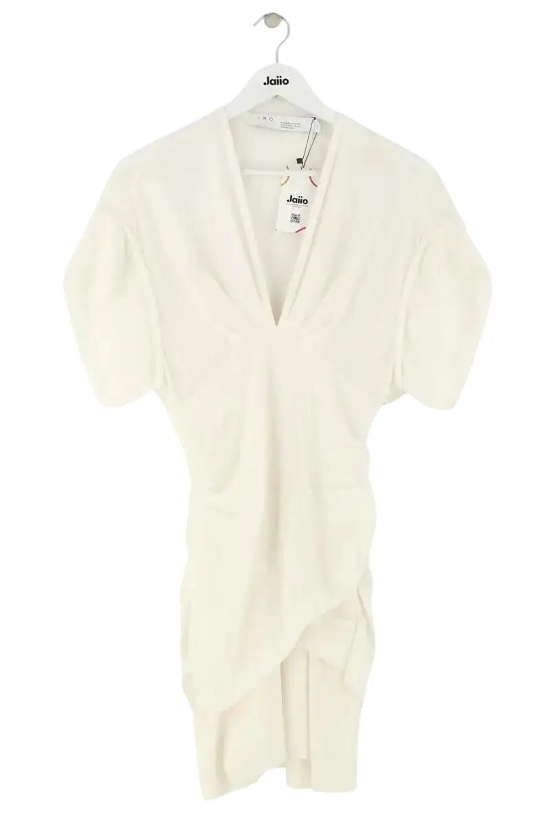 Robe Iro Blanc en Synthétique, taille S - Seconde Main