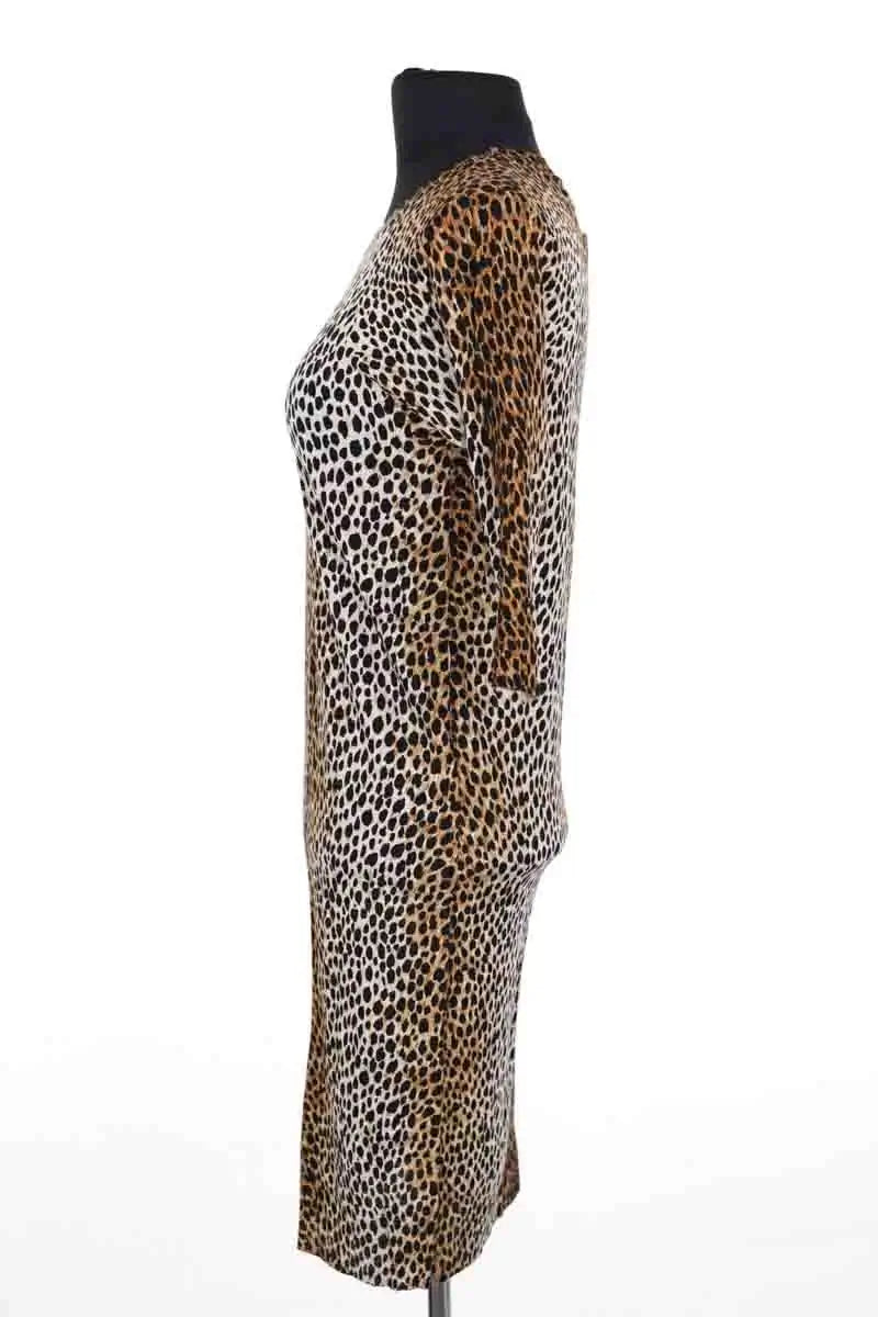 Robe Dolce & Gabbana Marron en Laine