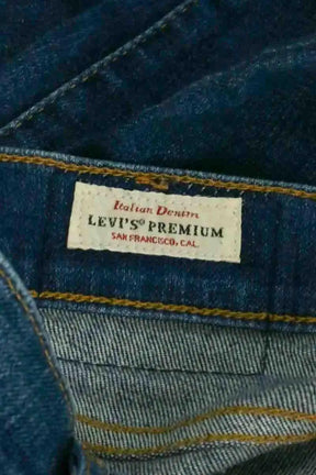 Jean slim Levi's Bleu en Coton